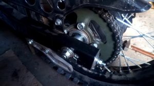 Болты в сайлентблоки задней ступицы "Мотоленд" 250 эндуро