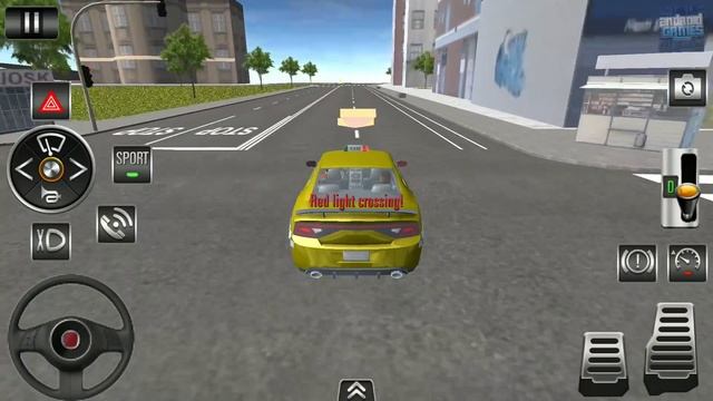 Real City Taxi Simulator - Fast Cab Driving 3D - Android Gameplay смотреть онлайн
