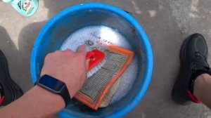 КАК ПОЧИСТИТЬ ВОЗДУШНЫЙ ФИЛЬТР? | ФИЛЬТР СТАНЕТ КАК НОВЫЙ ЕСЛИ СДЕЛАТЬ ТАК!