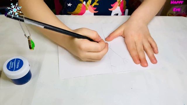 Незвичайні сніжинки Єви- цікаві техніки малювання|Снежинки- необычные техники| DIY unusual snowflak смотреть онлайн