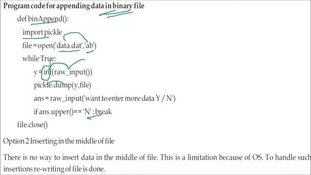 FILE HANDLING INSERTING DATA TO FILE IN PYTHON смотреть онлайн
