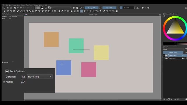 KRITA 5.1.3 VECTORS - HOW TO USE THE ARRANGE DOCKER (HELPING YOU TO UNDERSTAND ALL THE BUTTONS!) смотреть онлайн