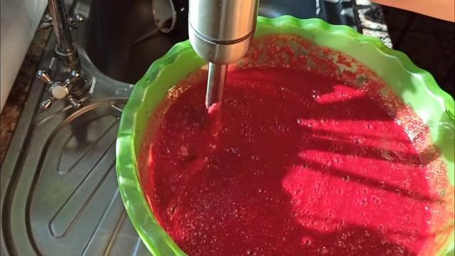 Свежая малина с сахаром на зиму смотреть онлайн