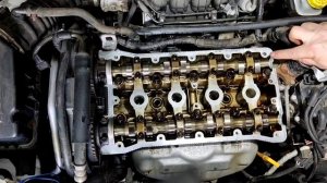 Замена прокладки клапанной крышки. Шевроле Авео / Chevrolet aveo .