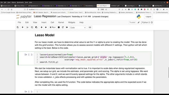 Lasso Regression with Python смотреть онлайн