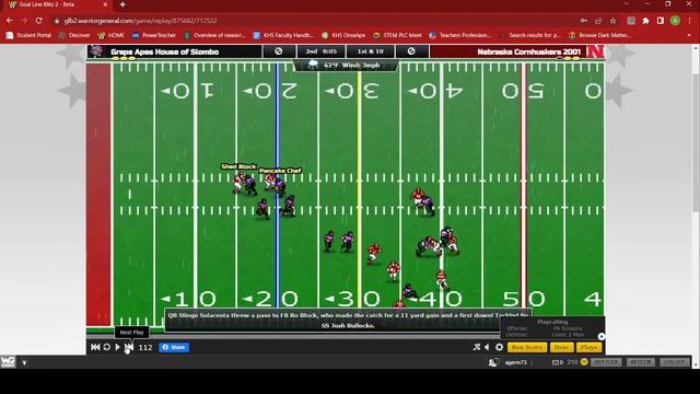 Goal line Blitz 2 A fun American Football Simulation смотреть онлайн