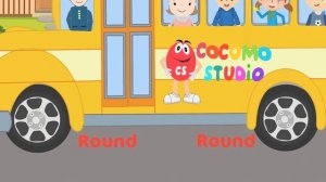 The Wheels On The Bus | Baby Bus Song | Nursery Rhymes and Kids Songs For Children