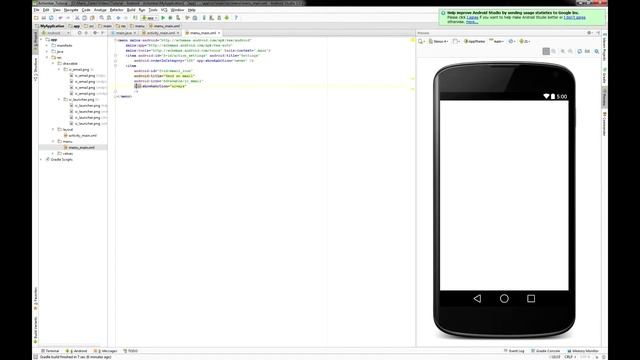 [Android - java - Tutorial] Actionbar смотреть онлайн