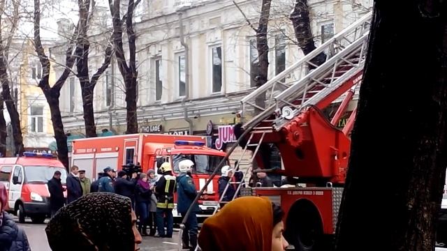 Пожар в Иркутске на К.Маркса, 26. 