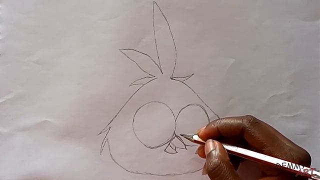 How To Draw Luca|| Angry Birds Stella || Step by Step tutorial. смотреть онлайн