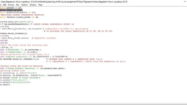 Machine Learning with Python Online Course - Predictive Analytics Project demo- Amrita TBI Fab Lab смотреть онлайн