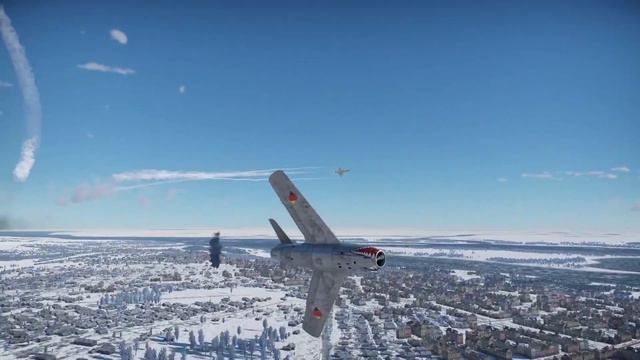 War Thunder Sim (A4-B Vs Mig 15 Bis) смотреть онлайн