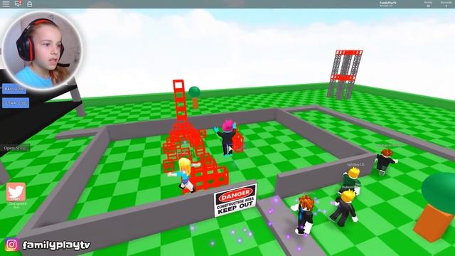 ПОБЕГ ОТ ЛАВЫ в игре ROBLOX Остров выживания Новые приключения в Роблокс смотреть онлайн