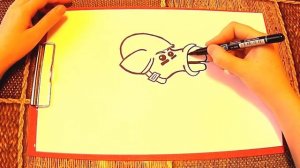 Рисуем просто и красиво Как нарисовать зомби против растений Haw to draw Plants vs Zombies