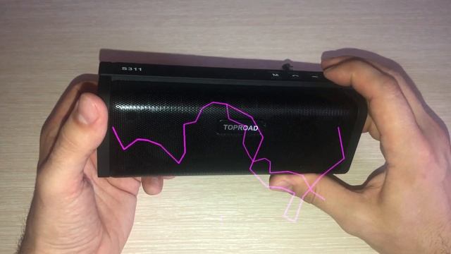 Колонка TOPROAD S311 обзор тест звука распаковка покупка впечатление мнение AliExpress Китай смотреть онлайн