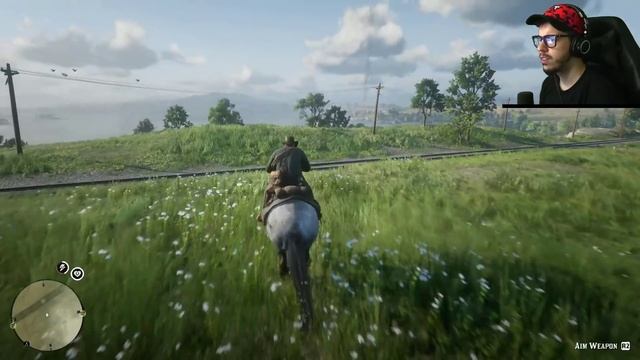 Red Dead Redemption 2 Free Roam Gameplay LIVE! Robbing Stores, Bounties, Hunting, Fishing! смотреть онлайн