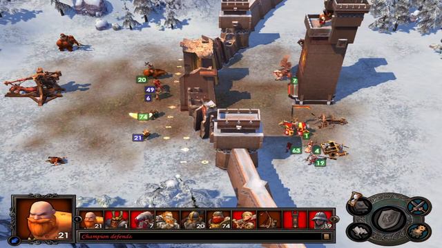 41. Heroes of Might and Magic V: Hammers of Fate [Wulfstan's Defiance] (The Guerrillas) Mission 3 смотреть онлайн