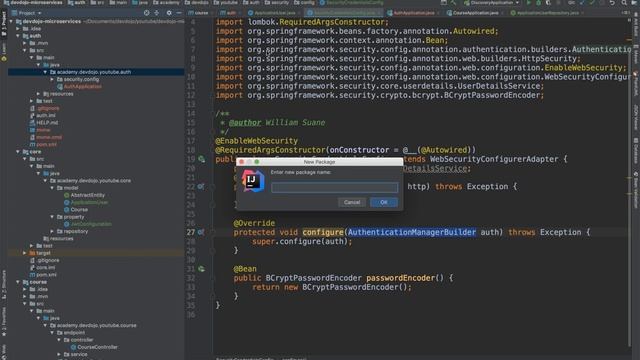 Spring Boot Microservices 04 - Authentication Service Signed and Encrypted JWT (JWS+JWE) pt 01 смотреть онлайн