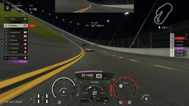 【GT7】久しぶりに「アストンマーティンDBR9 GT1 '10」でGTCup Gr.3を走りましたよ（設定あり）