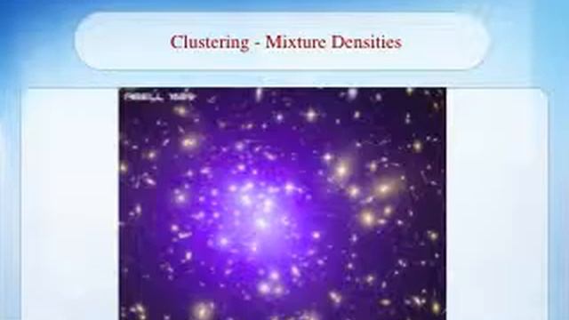Clustering - Mixture Densities смотреть онлайн