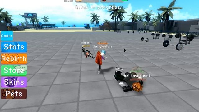 баг на бесконечные Rebirths симулятор качка 3 троллинг качков в роблокс №8 смотреть онлайн