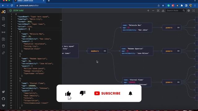 Important tip for developers to visualize the JSON - JsonCrack смотреть онлайн