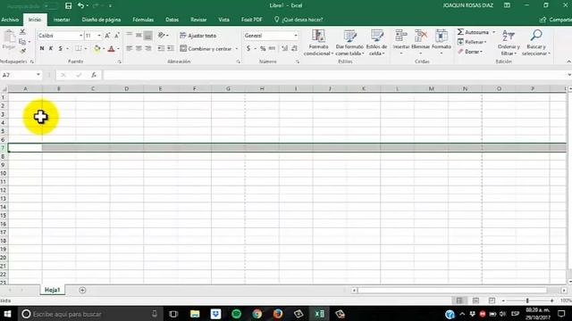 TIC Elementos de la hoja de calculo excel 2016 смотреть онлайн