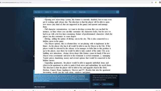 Interview with a Life Sim RPG Urban Tale developers смотреть онлайн