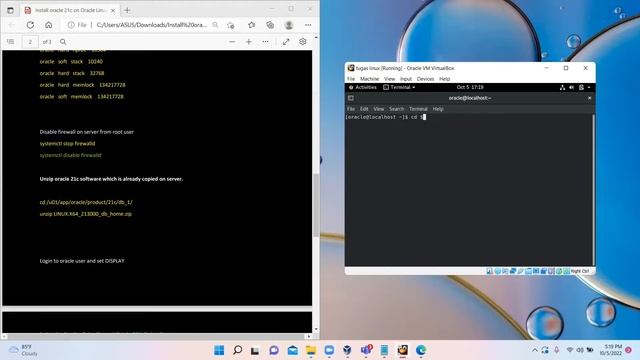 Tutorial Instalasi Oracle Database 21c смотреть онлайн