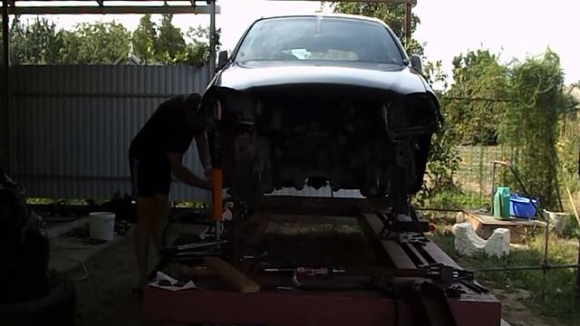 Chevrolet Lacetti 5D.Body repair.Кузовной ремонт. смотреть онлайн