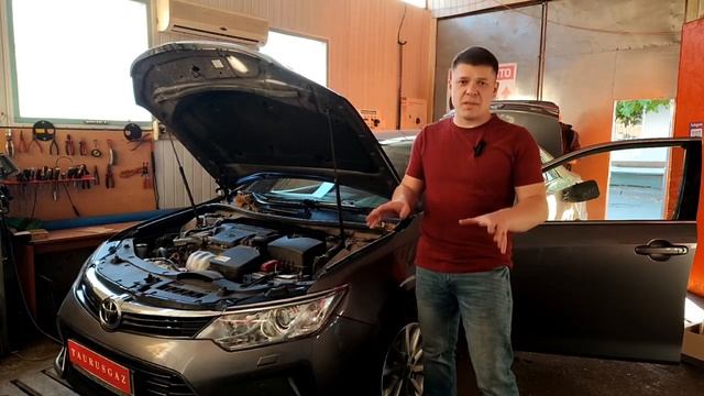 Обзор Toyota Camry 2,5 с ГБО смотреть онлайн