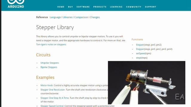 Exploring A Micro Stepper Motor