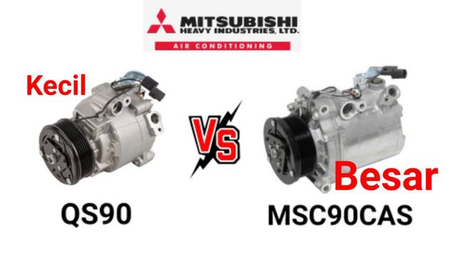 KETAHUI SEBELUM TUKAR..!? aircond compressor Mitsubishi model QS90 vs MSC90CAS смотреть онлайн