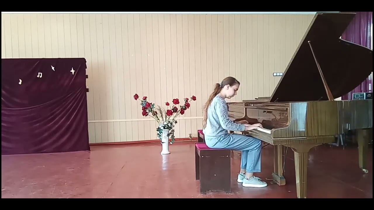 Добижа Анастасия. Милан Дворжак "Джазовый этюд" .Э. Кармен – С. Рахманинов "Одиночество" смотреть онлайн