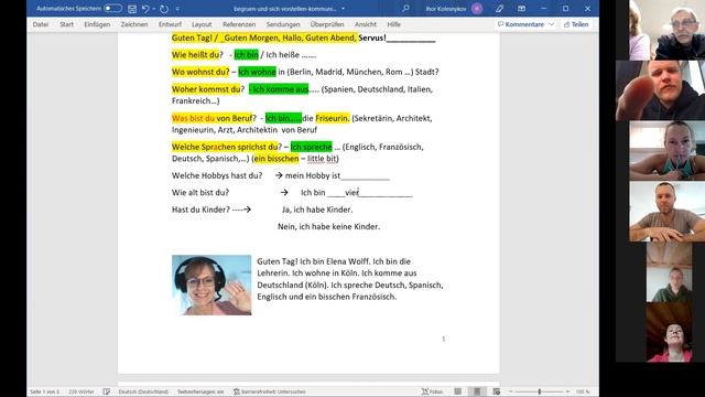 Deutsch für Ukrainer A1.1. Einfach lernen Stunde 2 смотреть онлайн