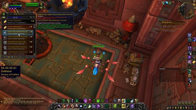 Dazar'alor Engineering Trainer WoW