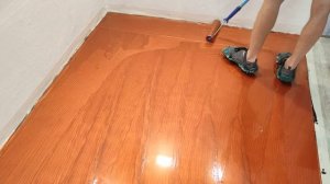 Оригинальный пол из эпоксидной смолы с простым способом нанесения. Набор №32.