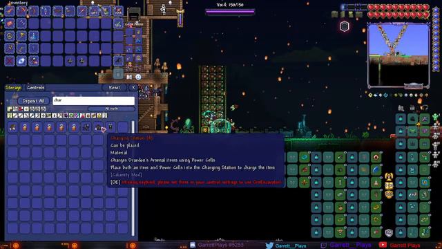 Garrett Plays Modded Terraria Live!!! Arena Upgrades & More Hardmode Preparations!!! #13 смотреть онлайн