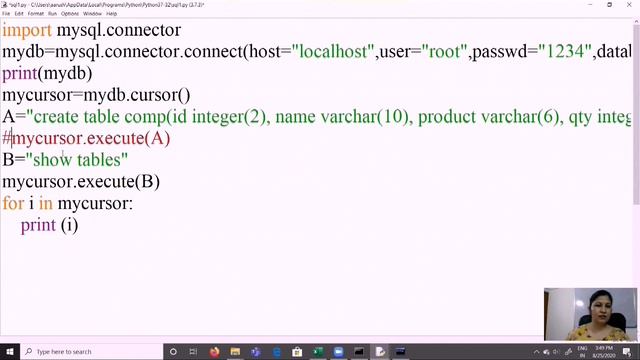 ADVANCED PYTHON - MYSQL CONNECTIVITY WITH PYTHON смотреть онлайн