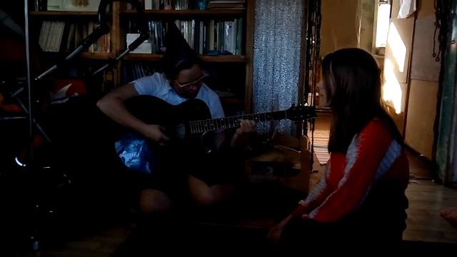 "Северный ветер"-песня под гитару смотреть онлайн