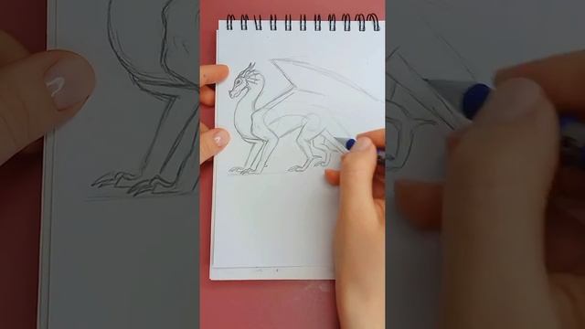 рисую дракона #драконьясага #рисуюдракона #какрисовать смотреть онлайн