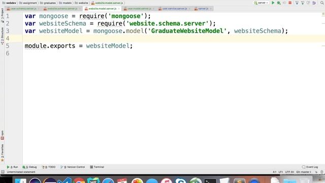 5.12 defining mongoose models for websites in a MEAN app - graduate webdev summer 1 2017 смотреть онлайн