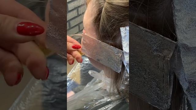 Мелирование в технике вуаль+ тонирование смотреть онлайн