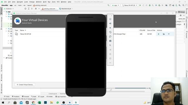 linearLayout Using The Layout Editor - Android Kotlin Fundamental смотреть онлайн
