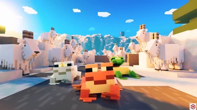 Minecraft жабки идут под фонк / Minecraft frogs walking fonk смотреть онлайн