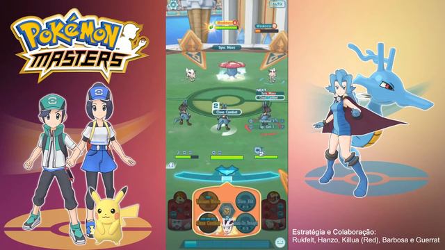 Pokémon Masters - Erika EX Very Hard - Combate Detalhado смотреть онлайн