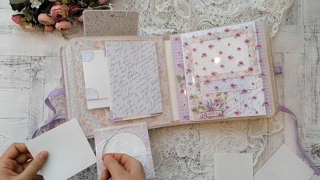 альбом "Незабываемые мгновения". Ручная работа. Скрапбукинг. смотреть онлайн