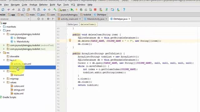 To Do List Android Studio App Tutorial смотреть онлайн