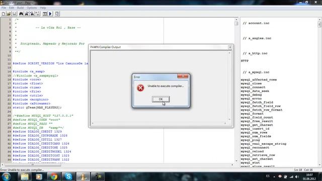 error de pawno AYUDA смотреть онлайн