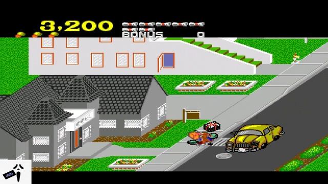 Paperboy SEGA (почтальон )